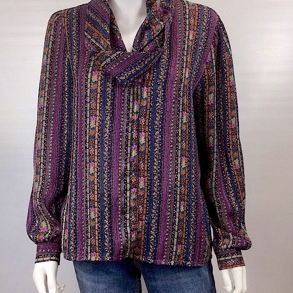 Vintage Kaki Roberts Button Down Shirt - Picture 2 of 9
